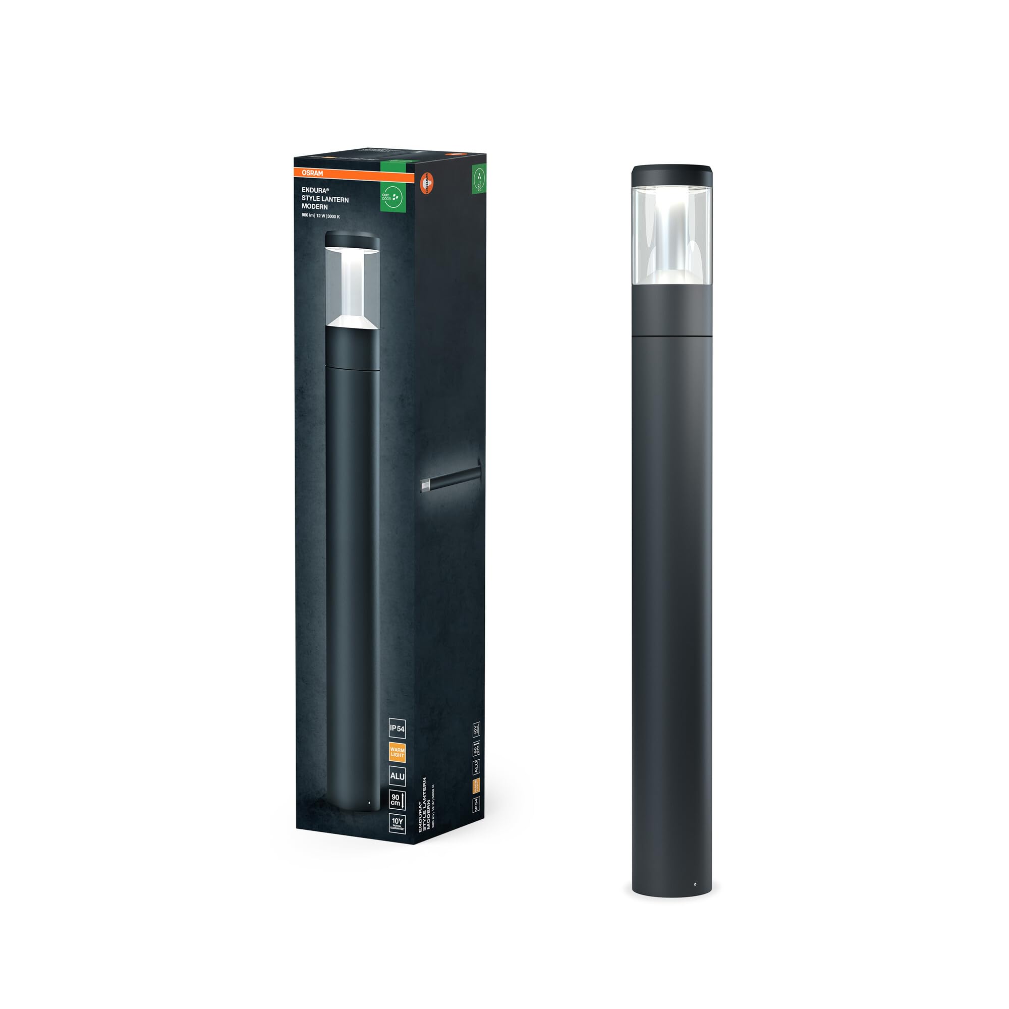 Osram ENDURA Style - Lanterna da Giardino Grigio Scuro