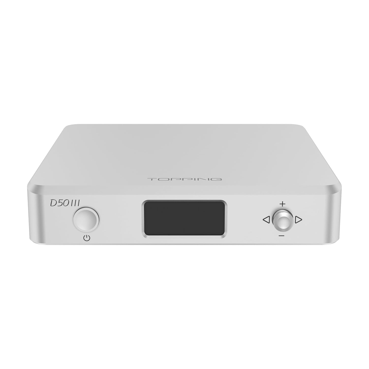 TOTAUDIO Topping D50 III DAC Dual Chip ES9039Q2MIII, XMOS XU-316, Qualcomm QCC5125, DSD512, USB-C (argento) - immagine 1
