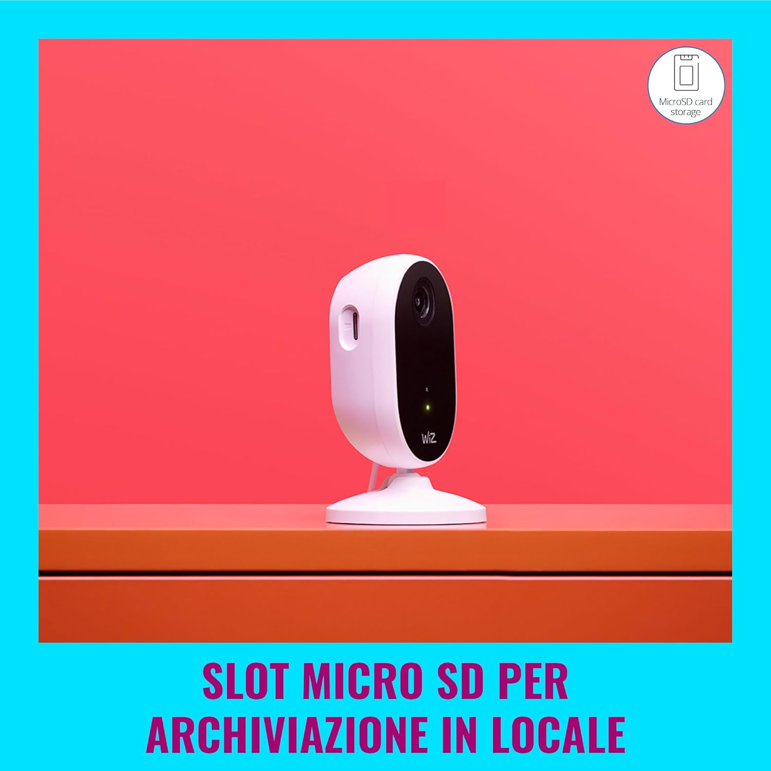 Wiz Telecamera WiFi per Interni HD 1080p - immagine 12