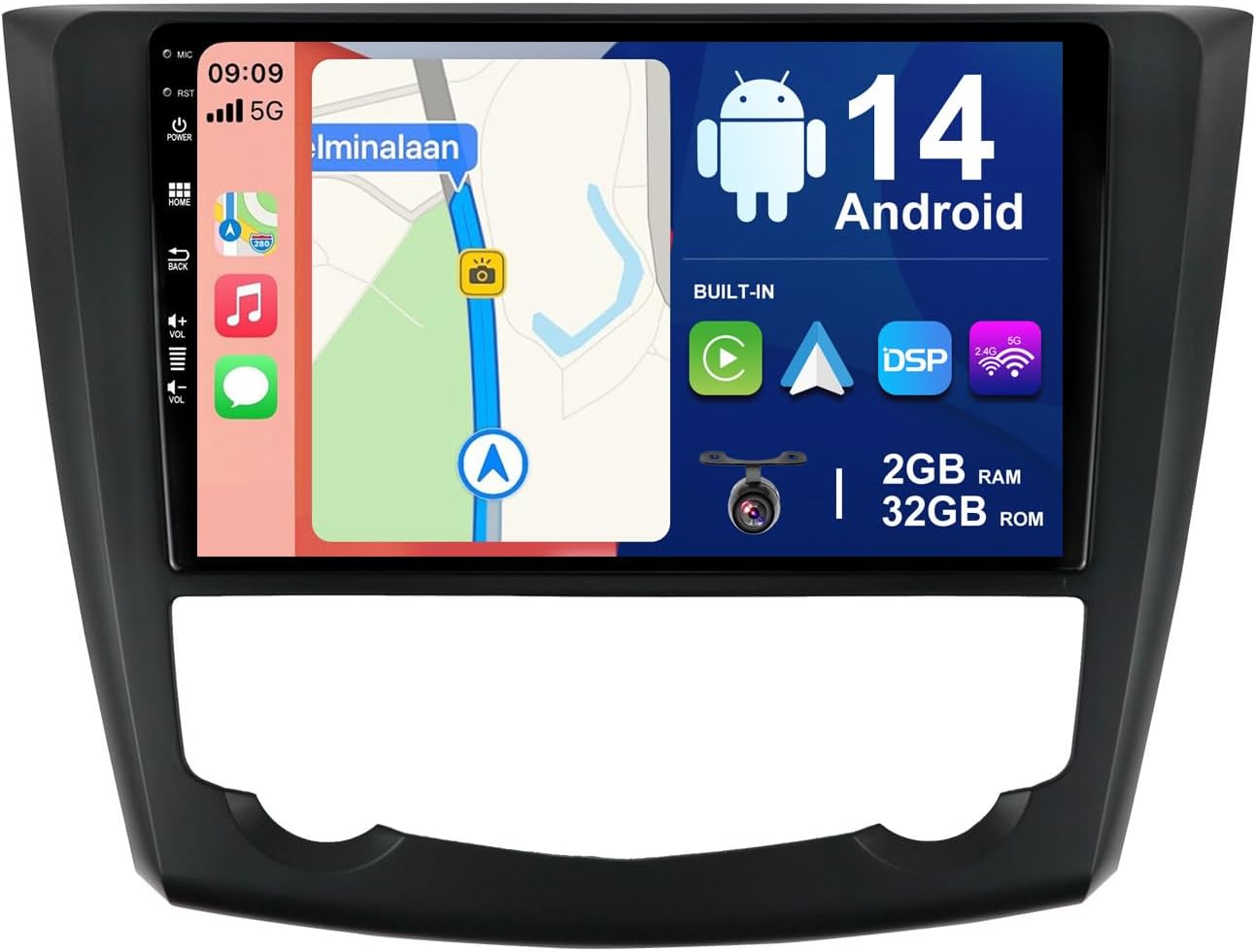 Bxliyer Autoradio Android 14 per Re-nault Kadjar - immagine 1