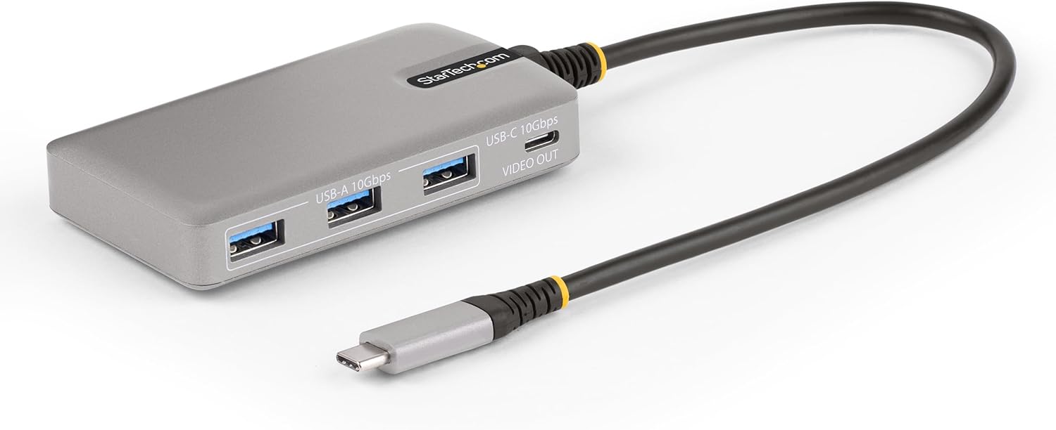 Startech.com Hub USB-C 4 Porte con Video 4K 60Hz - immagine 1