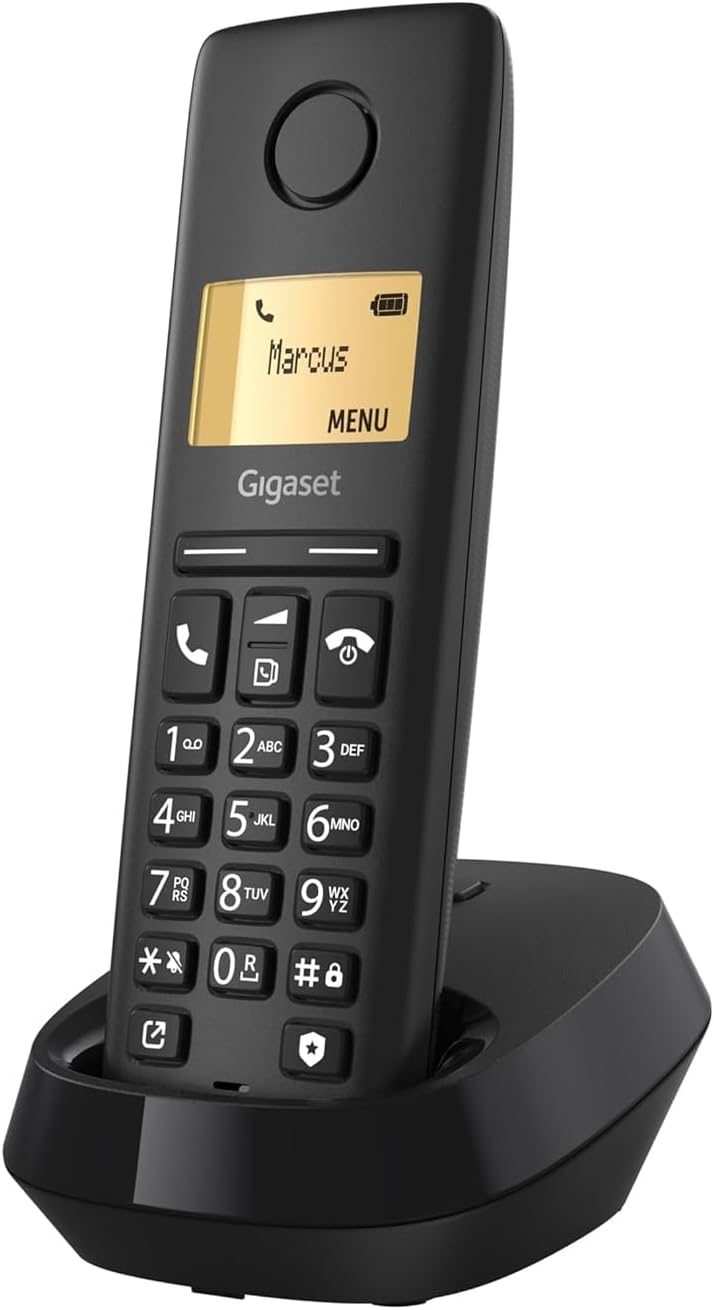 Gigaset PURE 120 - Telefono Cordless, Nero Antracite - immagine 1