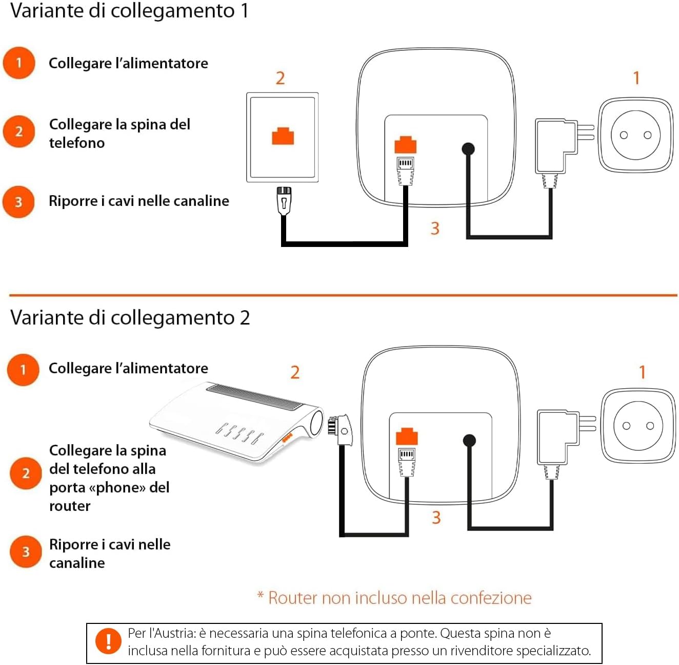 Gigaset PURE 120 - Telefono Cordless, Nero Antracite - immagine 3
