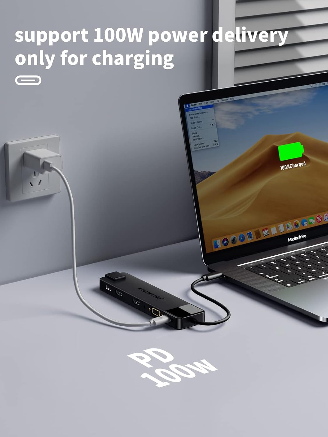 Lemorele Docking Station 13-in-1 USB C Hub - immagine 5