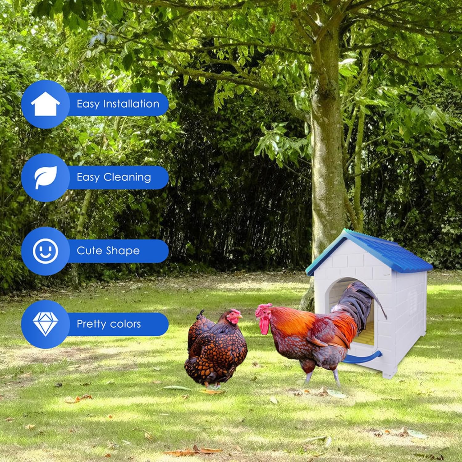 Nido per Galline in Plastica a Scomparto Singolo - immagine 3