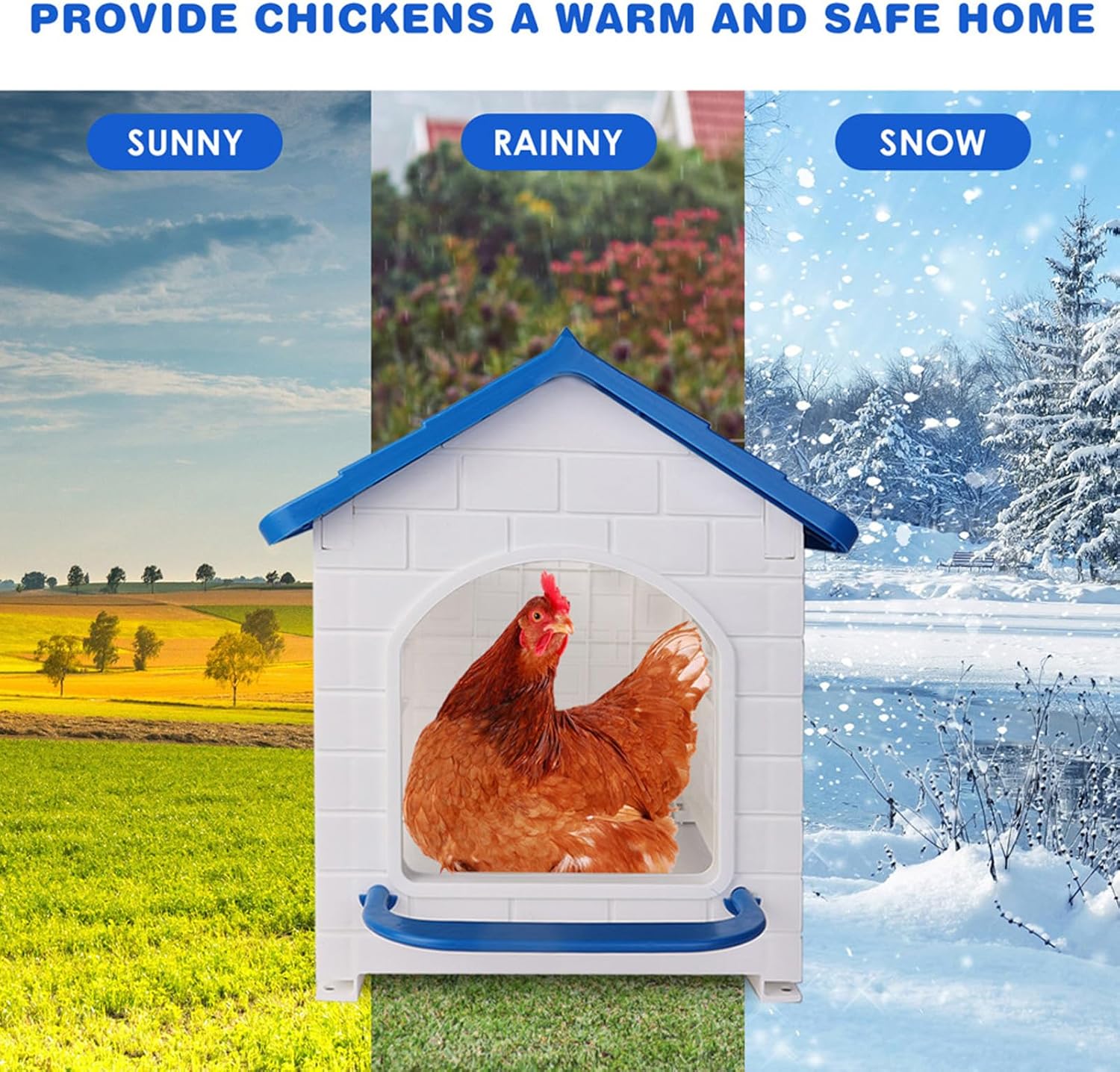 Nido per Galline in Plastica a Scomparto Singolo - immagine 4