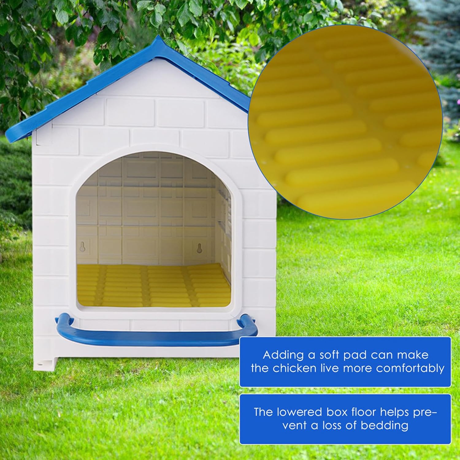 Nido per Galline in Plastica a Scomparto Singolo - immagine 7