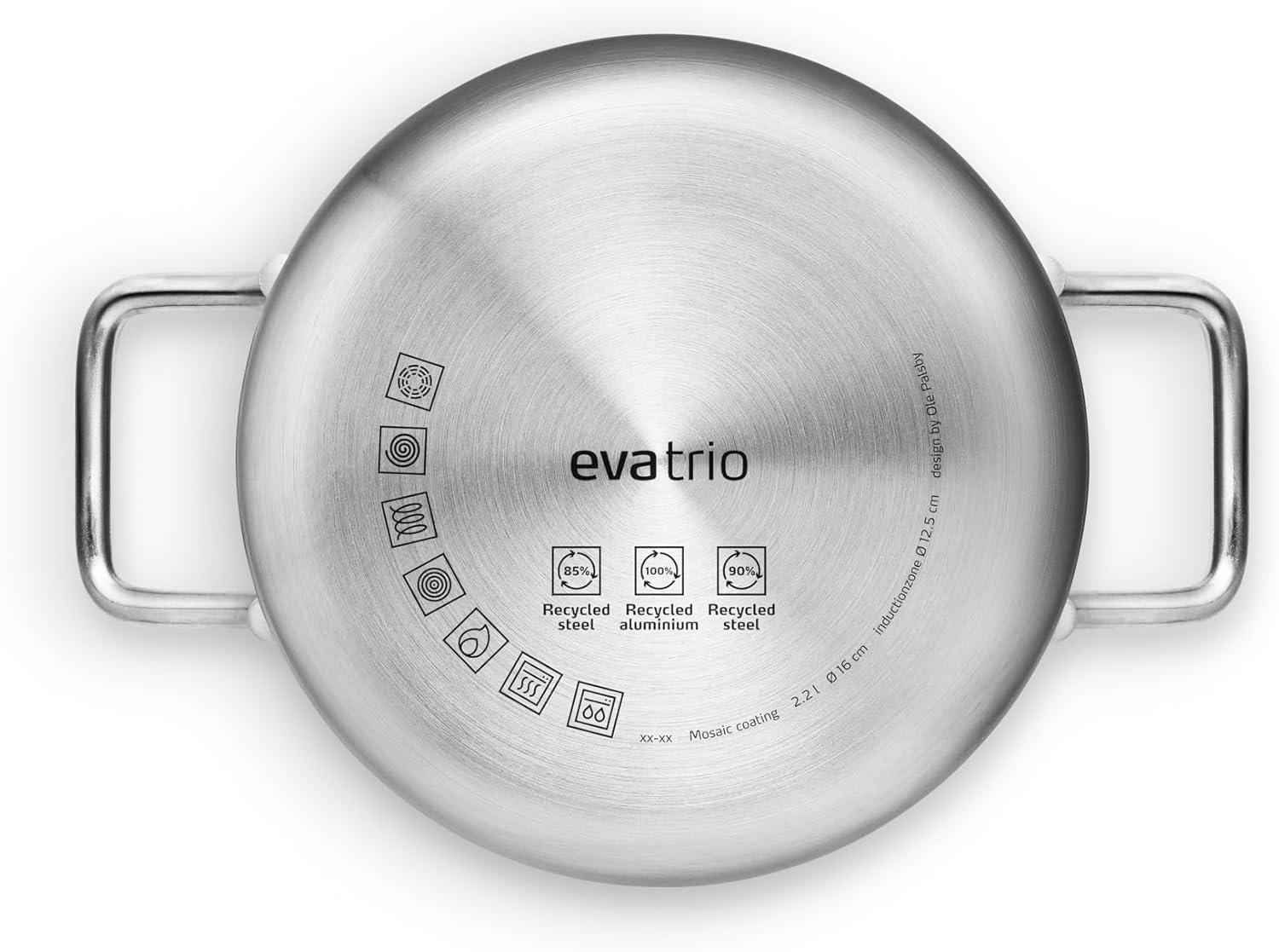 Eva Trio Multi Pentola 2,2L 16cm Mosaic Slip-Let® - immagine 4