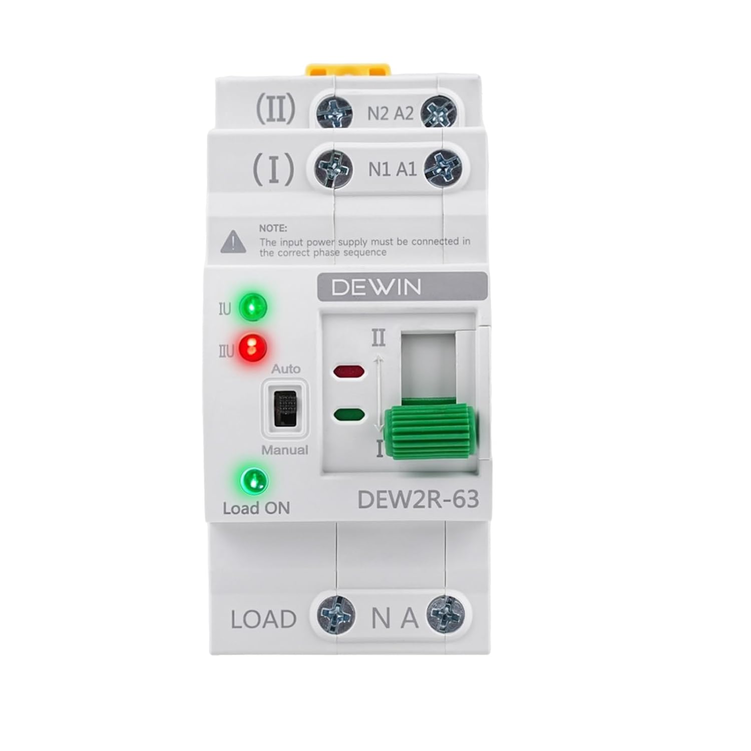 Dewin Interruttore di Trasferimento Automatico 2P 63A 220V - immagine 8