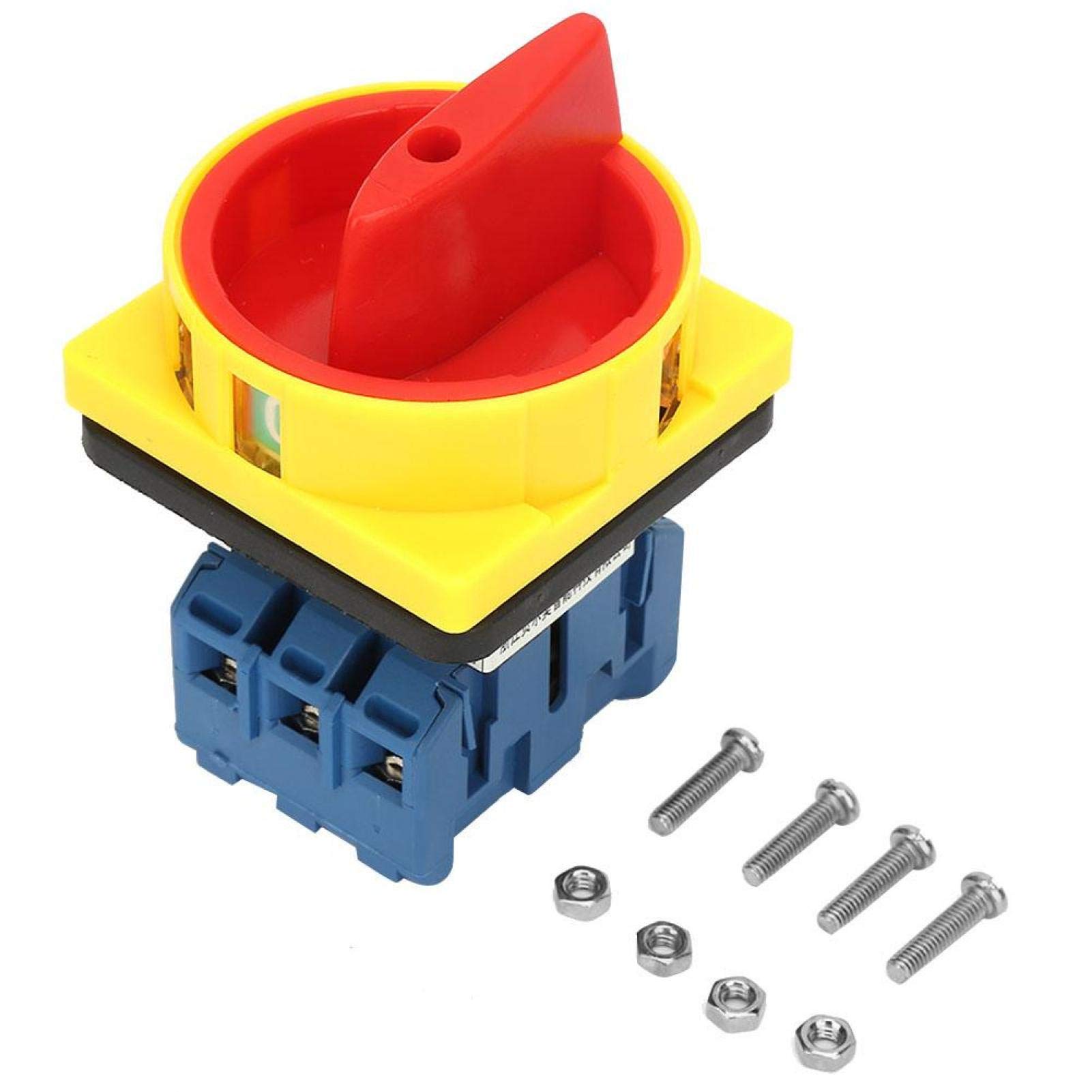 Interruttore Rotativo, Commutatore Rotativo 3 Poli 2 Posizioni Interruttore Automatico del Carico Rotativo 440V (32A)