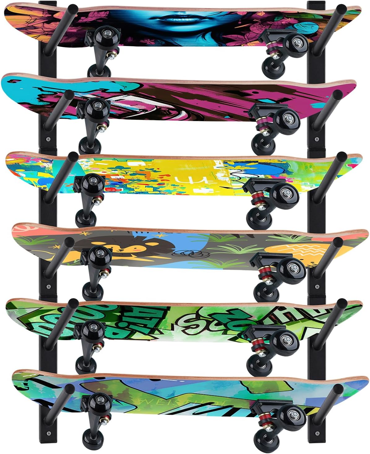 Bijun Supporto da Parete per Skateboard - immagine 1