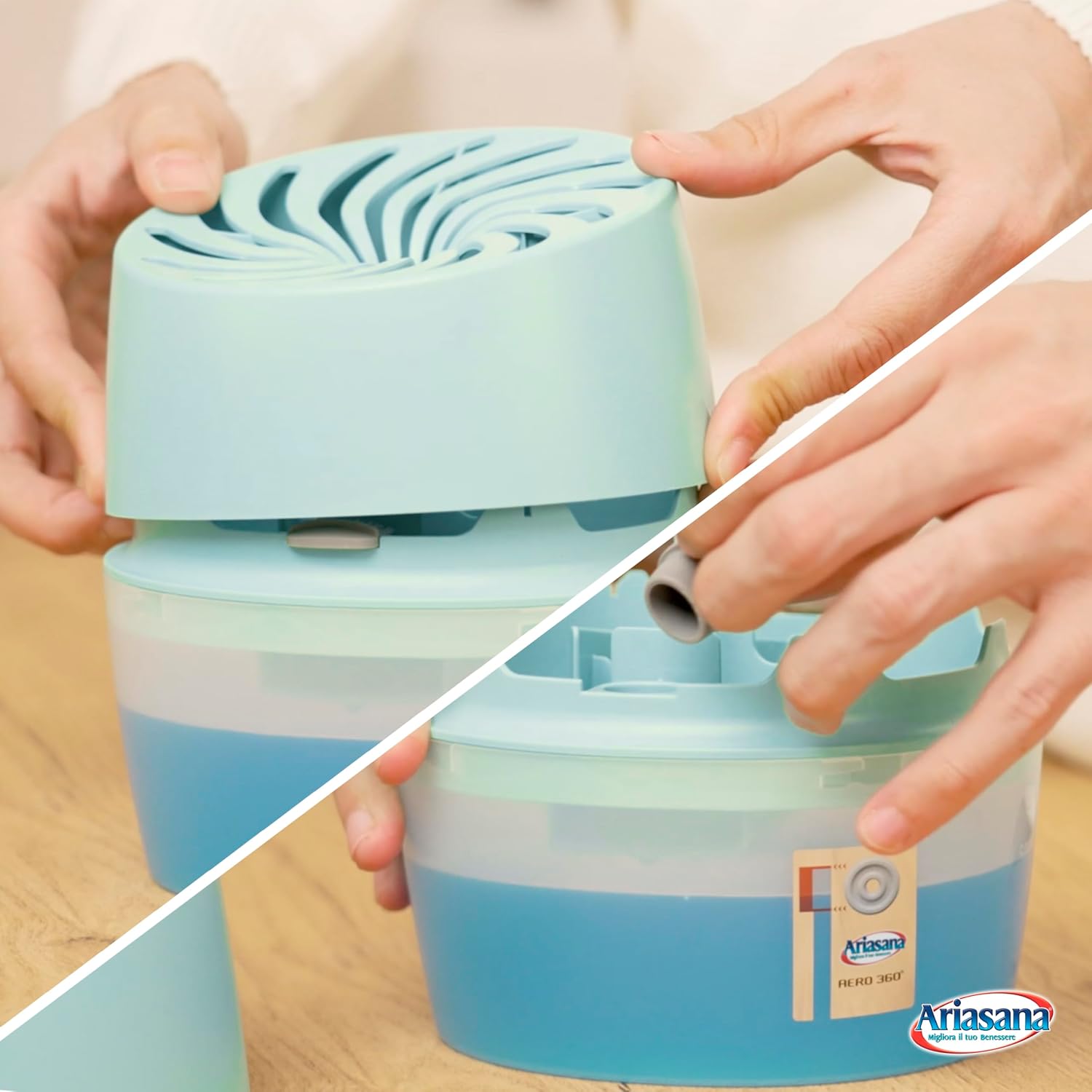 Ariasana Assorbiumidità Aero 360° Compact Turchese - immagine 5