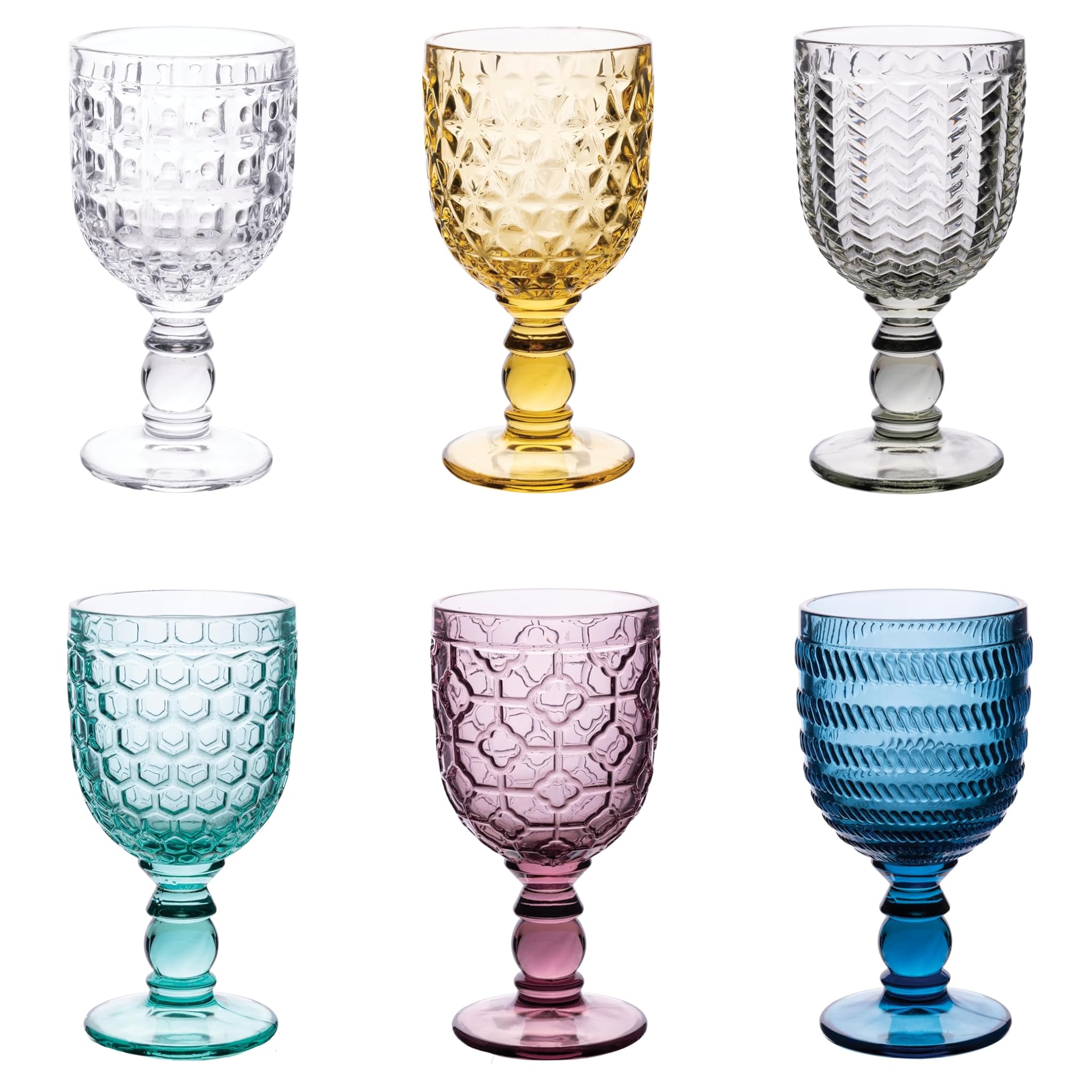 Villa D'este Home Tivoli - Set 6 Calici Geometrie