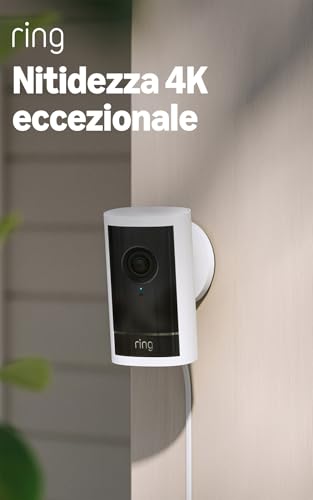 Ring Videocamera Esterna Pro Plug-In (Ultimo Modello)