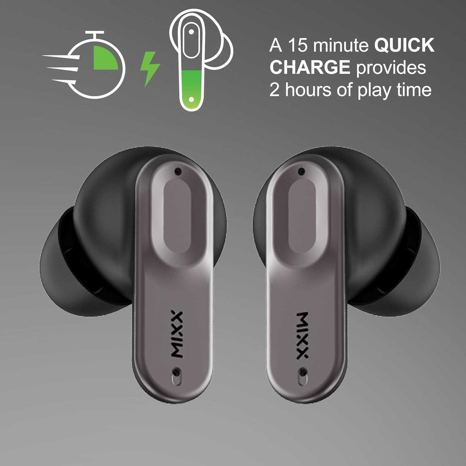 Mixx audio - Auricolari wireless Streambuds Ultra Mini Nero - immagine 3