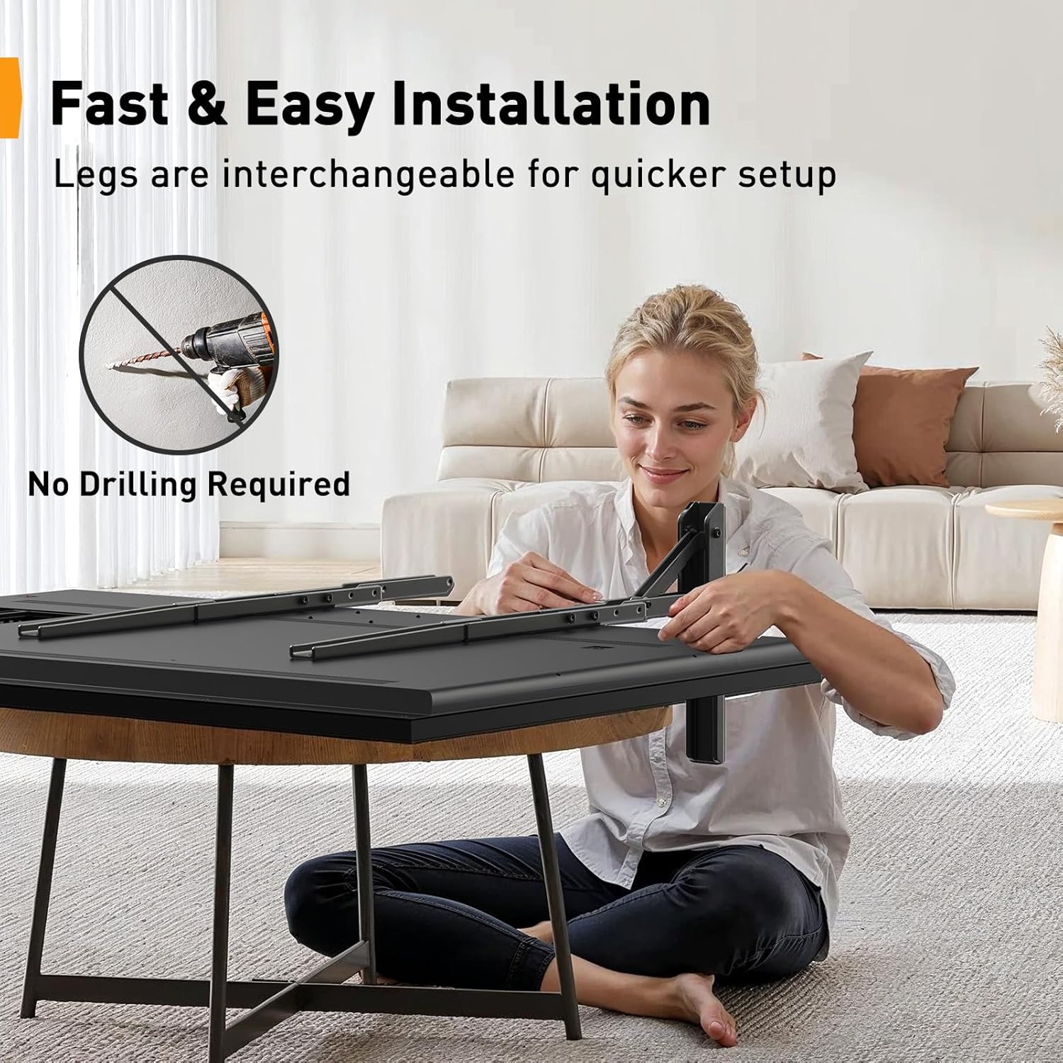 Perlegear Supporto TV da Tavolo per Televisori 22-70 Pollici - immagine 7