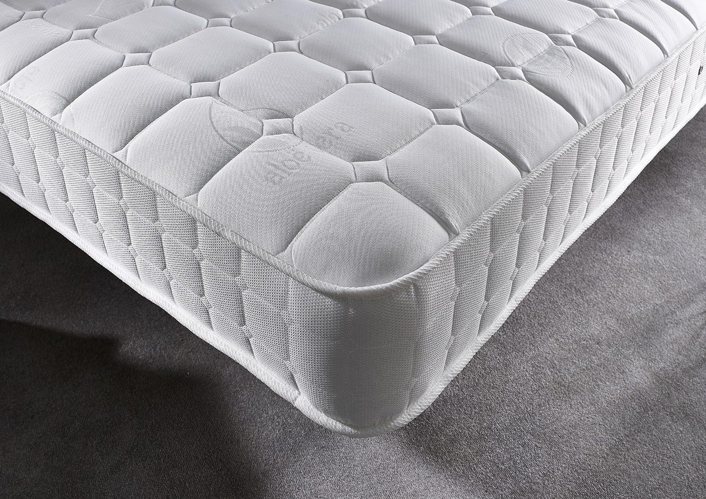 Somnior Beds Aloevera Materasso Arrotolato, Memory Foam, Piccolo Single