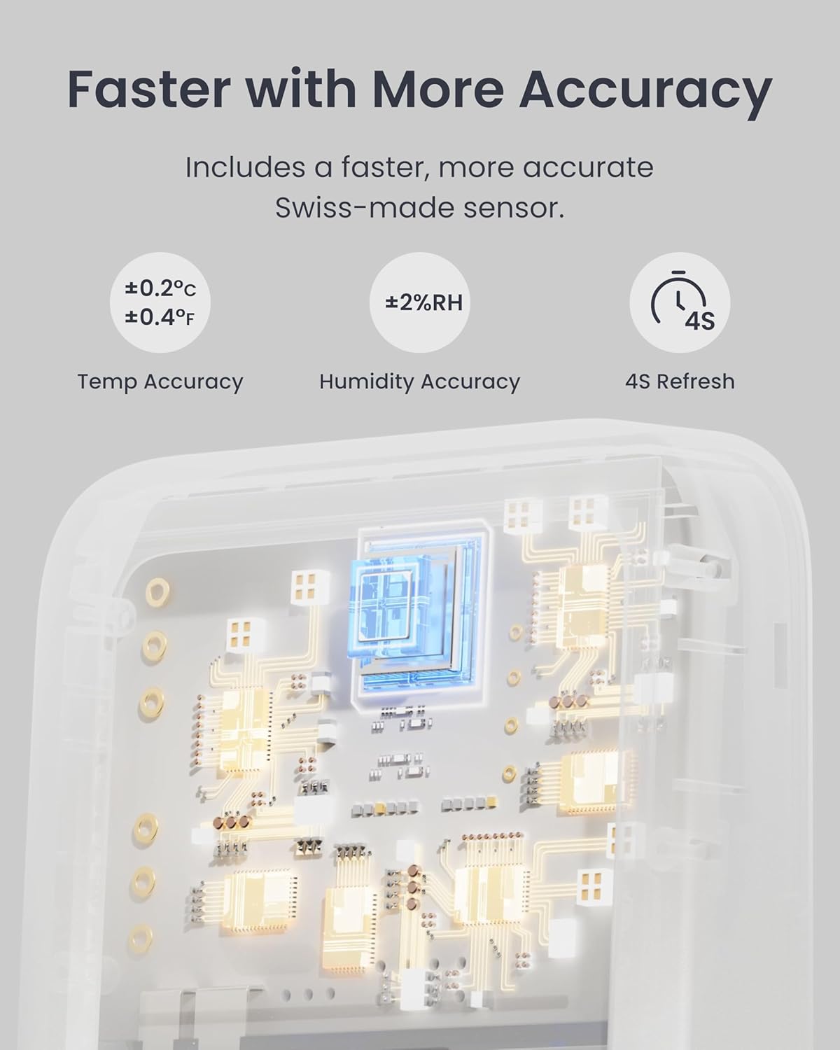 Switchbot Termometro e Igrometro Plus Bluetooth (4 pezzi) - immagine 3