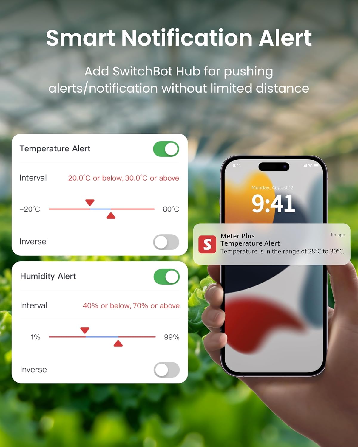 Switchbot Termometro e Igrometro Plus Bluetooth (4 pezzi) - immagine 4