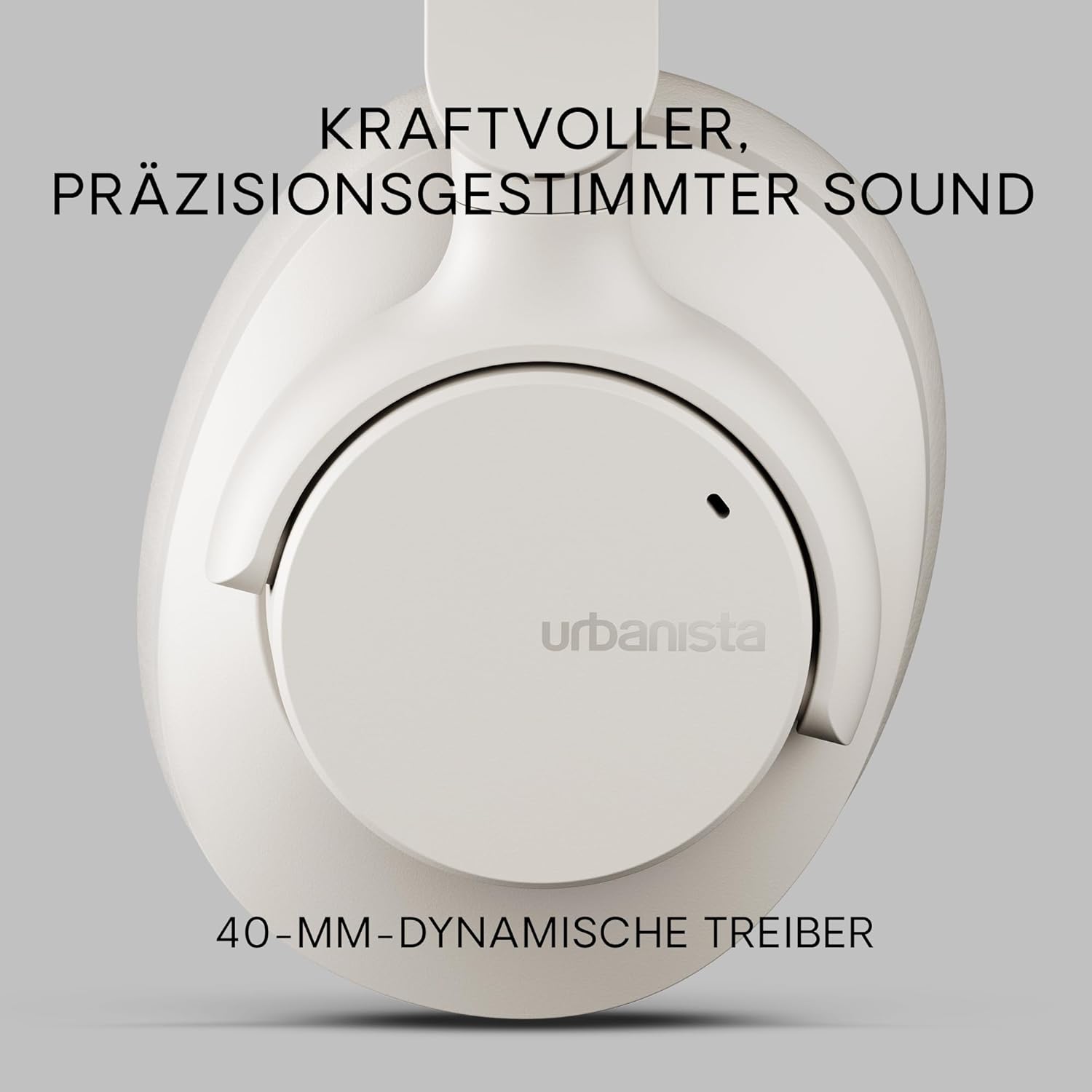 Urbanista Valencia Cuffie Bluetooth Over-Ear, Bianco - immagine 3