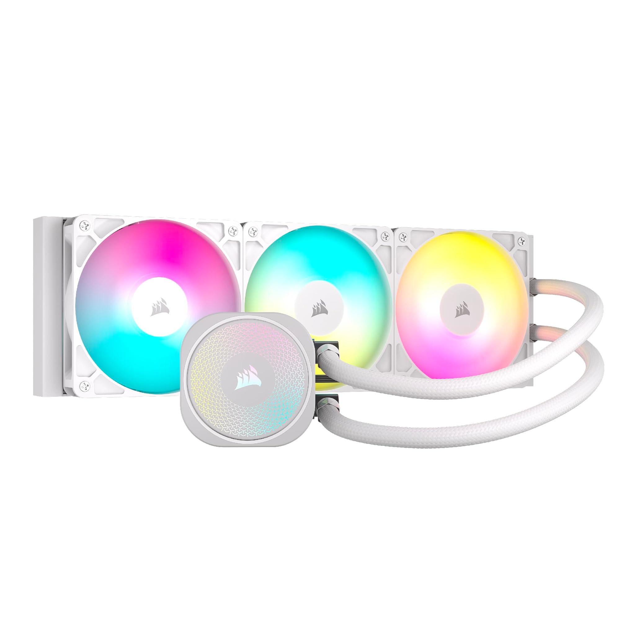 Corsair NAUTILUS 360 RS ARGB - Raffreddatore CPU a Liquido, Bianco