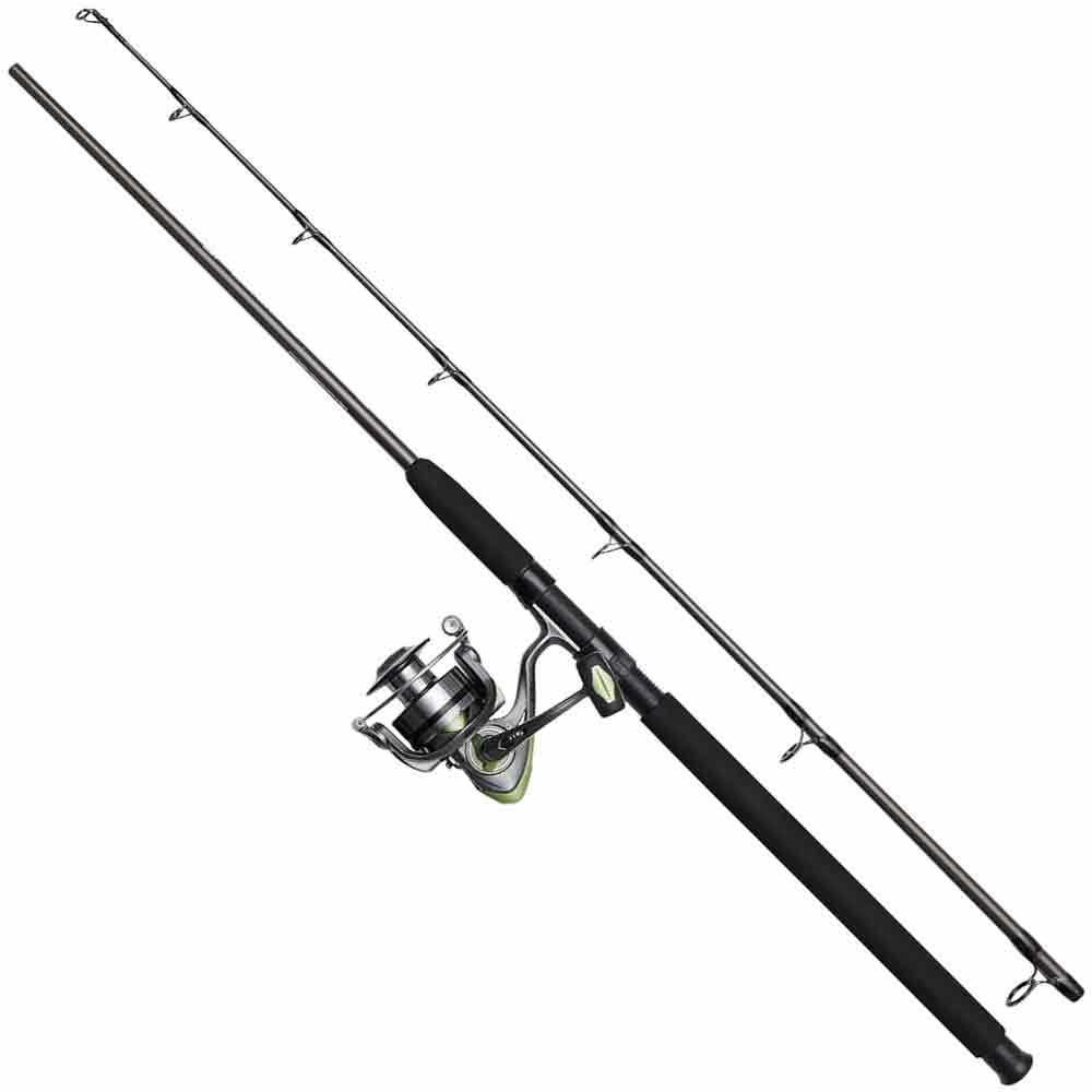 DAM Full Cat Rod and Reel, Combo Catfish, Combo Full Cat Spin 240 40-150 6000