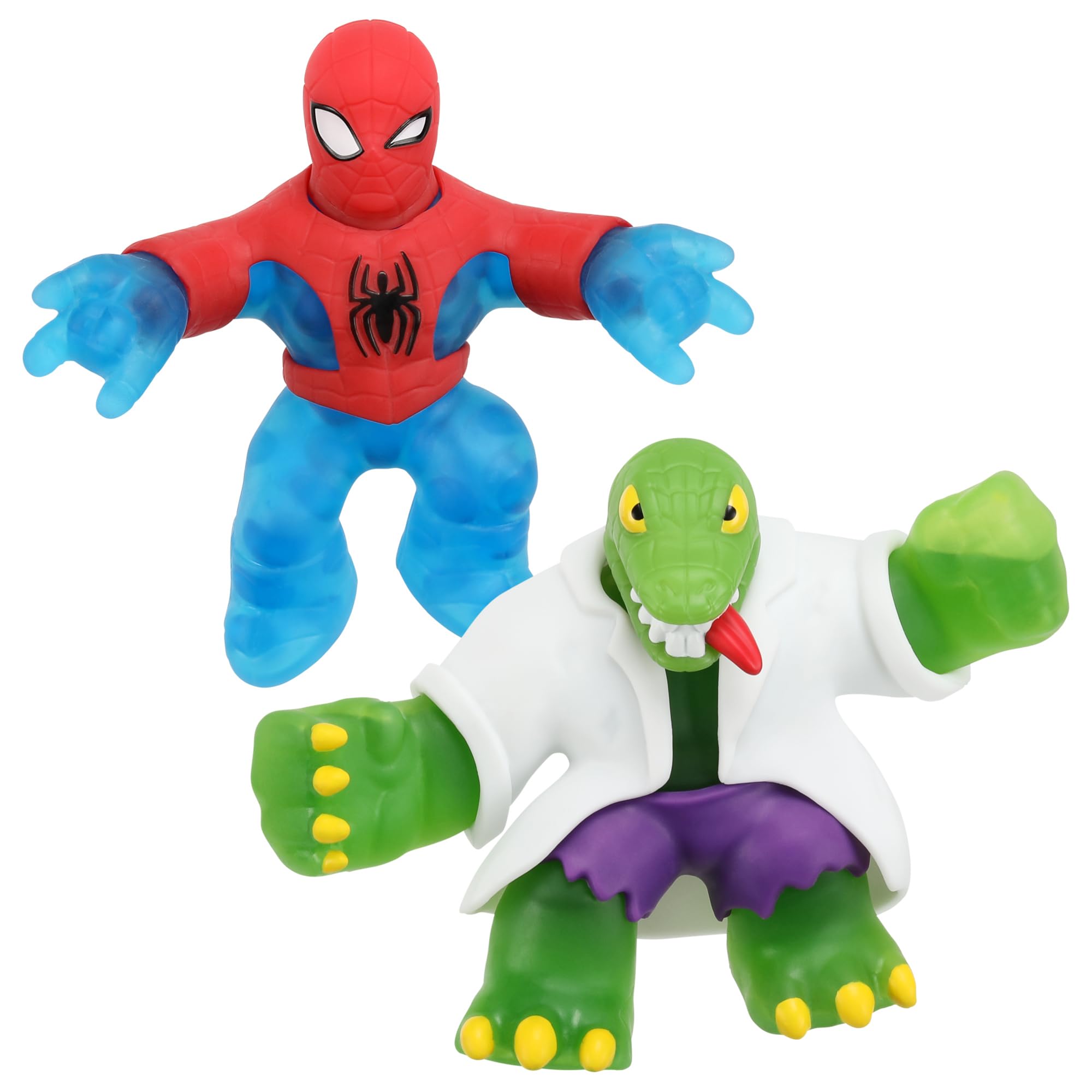 Heroes of Goo Jit Zu GOO Shifters Marvel Spider-Man vs Lizard