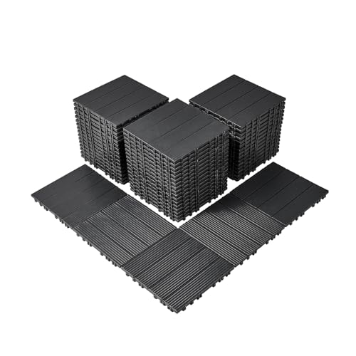 Vevor Piastrelle Patio ad Incastro 54 Pezzi 300x300x20mm