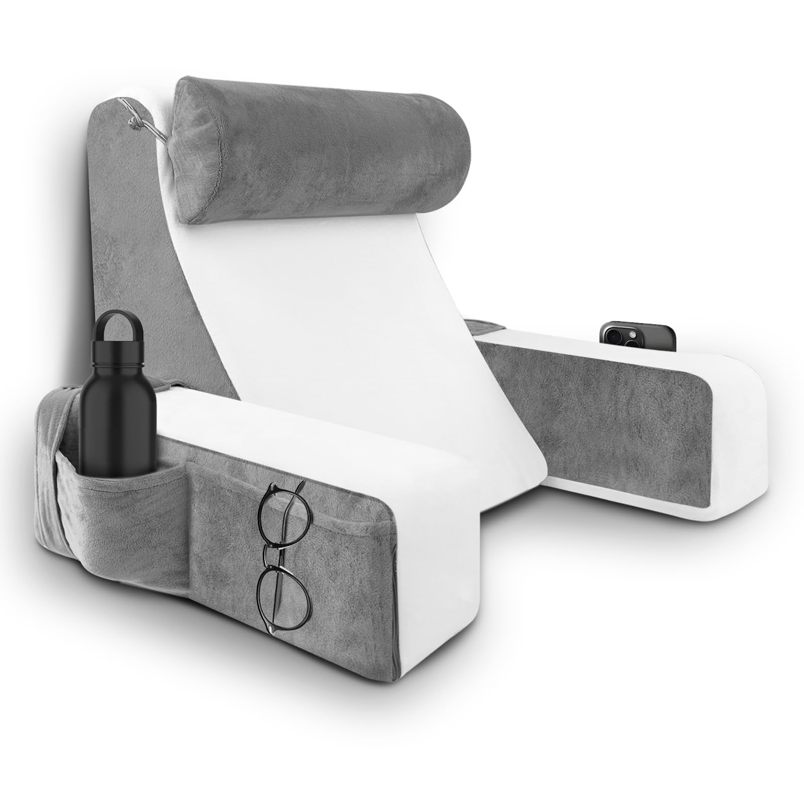 Homca Cuscino da Lettura per Letto e Divano