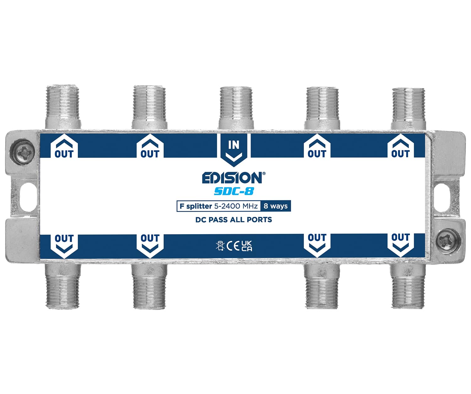 Edision SDC-8 Partitore Antenna TV 8 uscite