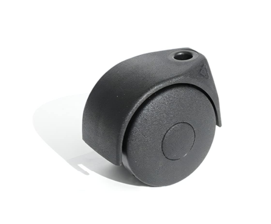 Pozzi Ferramenta S.r.l. - Set 4 Rotelle Pivotanti Nere