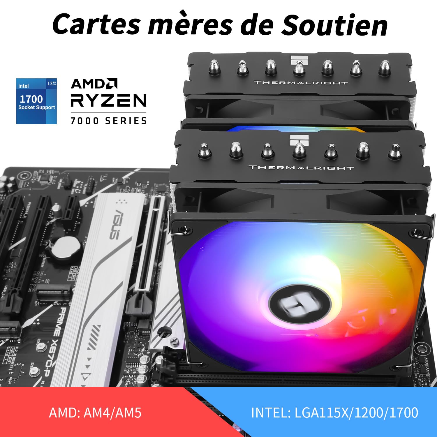 Thermalright Phantom Spirit 120SE ARGB - Raffreddatore CPU - immagine 4