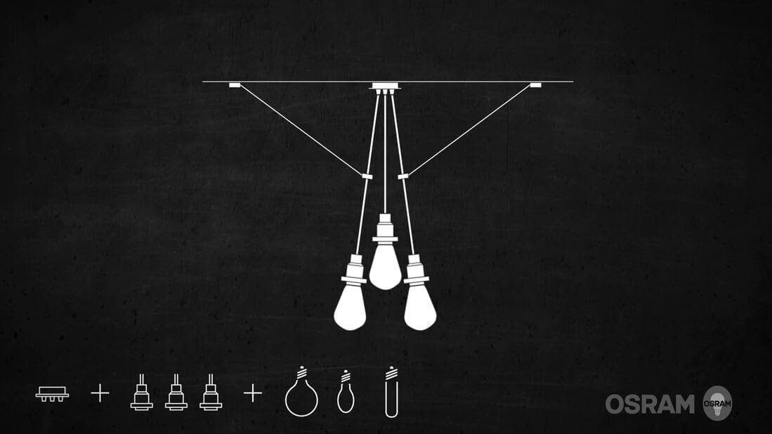 LAMPADA SOSPENSIONE PENDULUM NERO - immagine 1