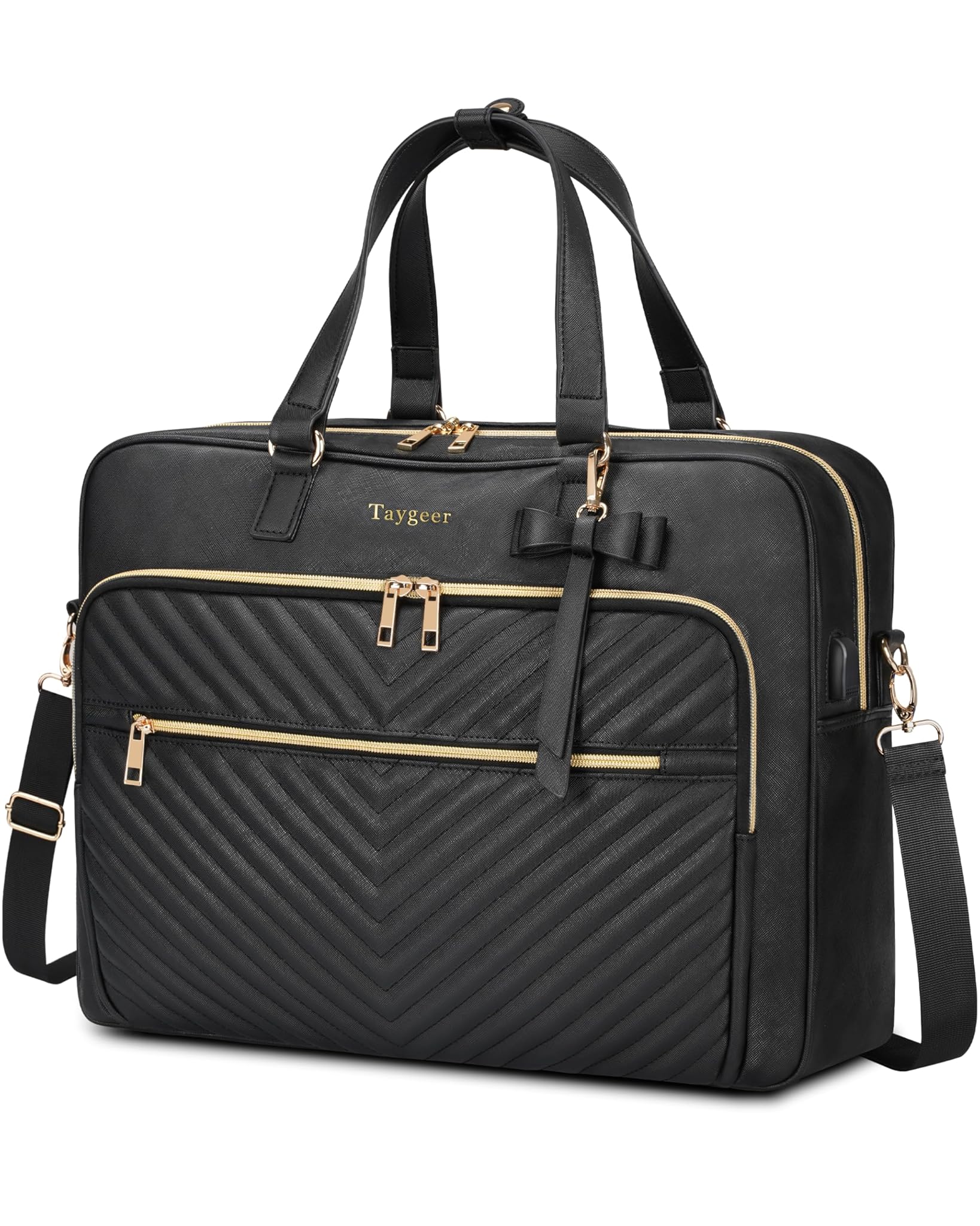 Taygeer Borsa Donna Porta PC 17.3 Pollici, Nero