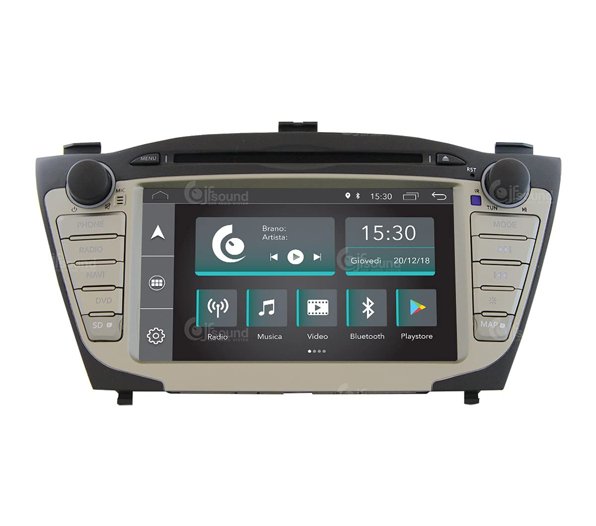 Autoradio Custom Fit per Hyundai IX35 7" Full HD