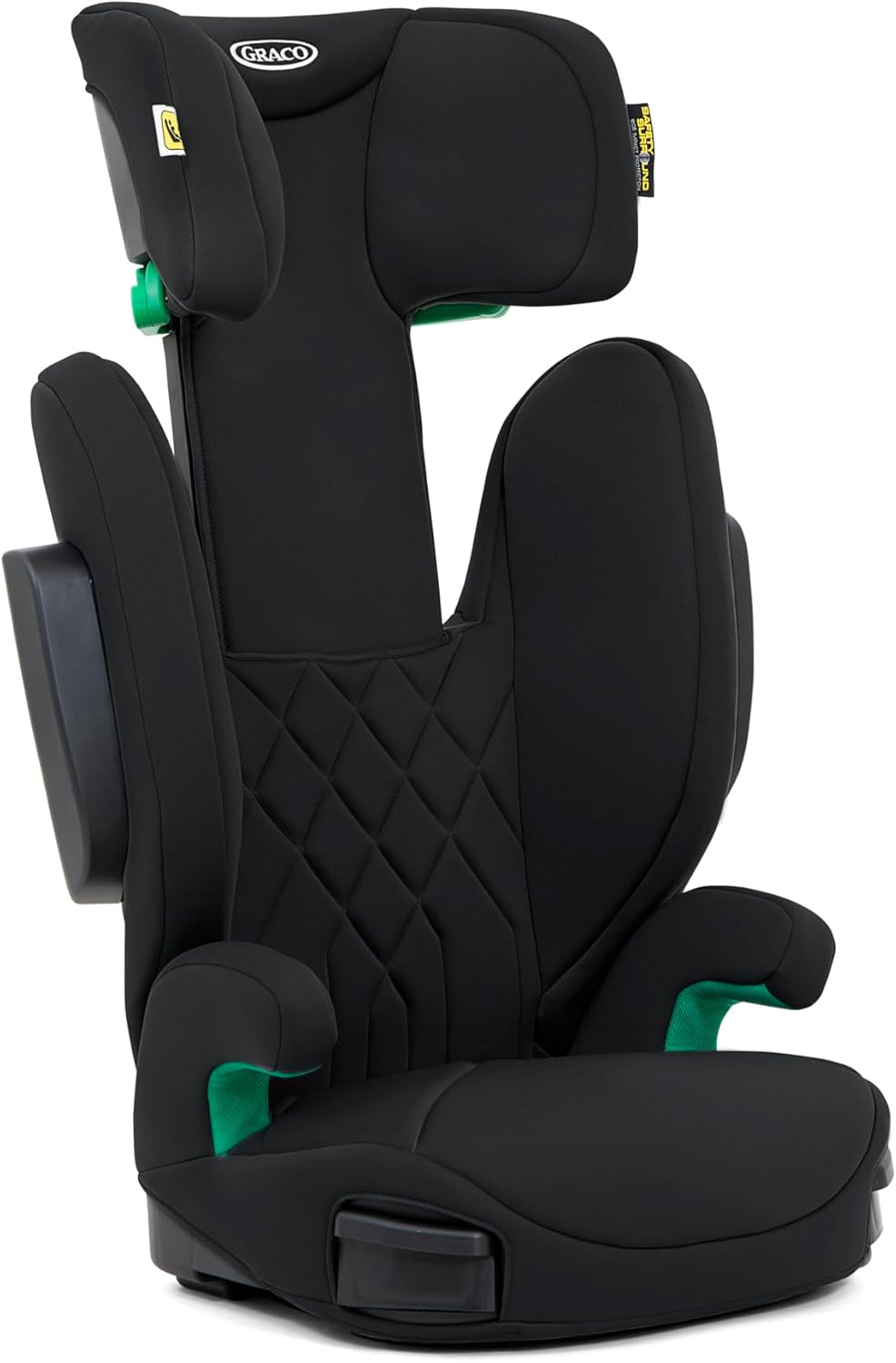 Graco EverSure™ i-Size R129 Rialzo con Schienale Alto, Black - immagine 5