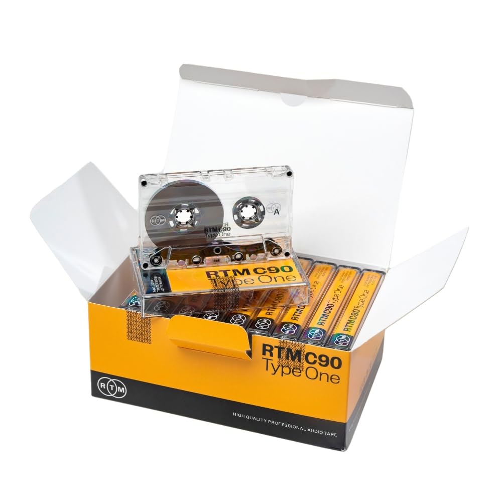 RTM C90 - Cassetta Musica Vuota Tipo 1 da 90 minuti (10 pz)