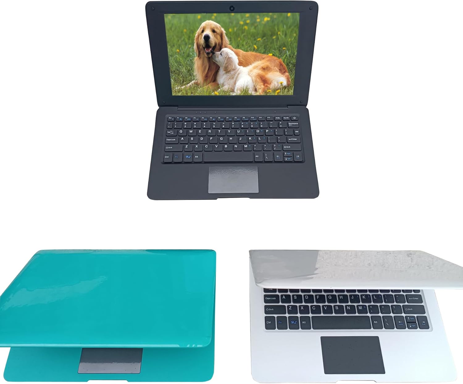 Bigmachine Mini Laptop 10 Pollici Android 12, Rosa - immagine 5