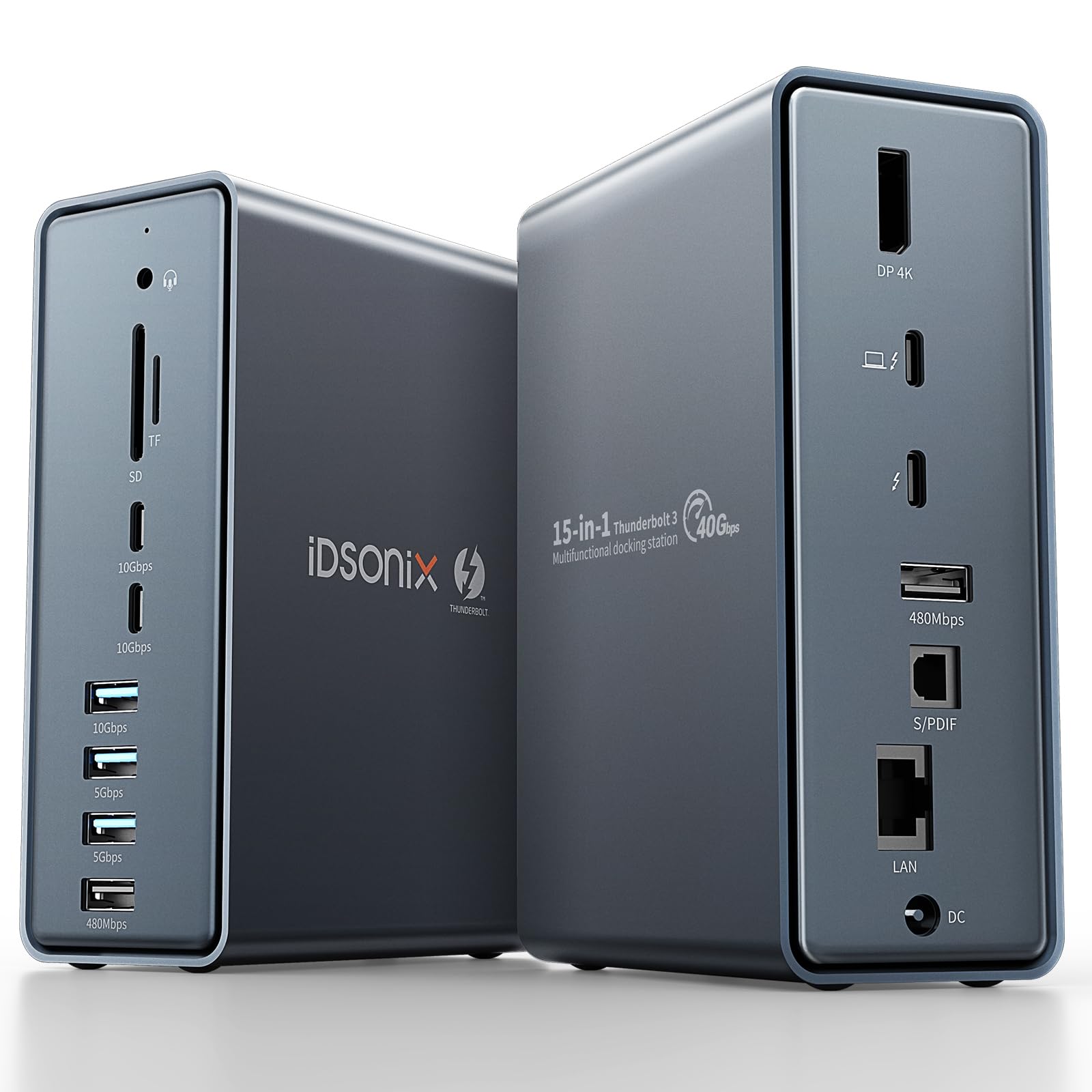 iDsonix Docking Station Thunderbolt 3 per Mac 16 in 1