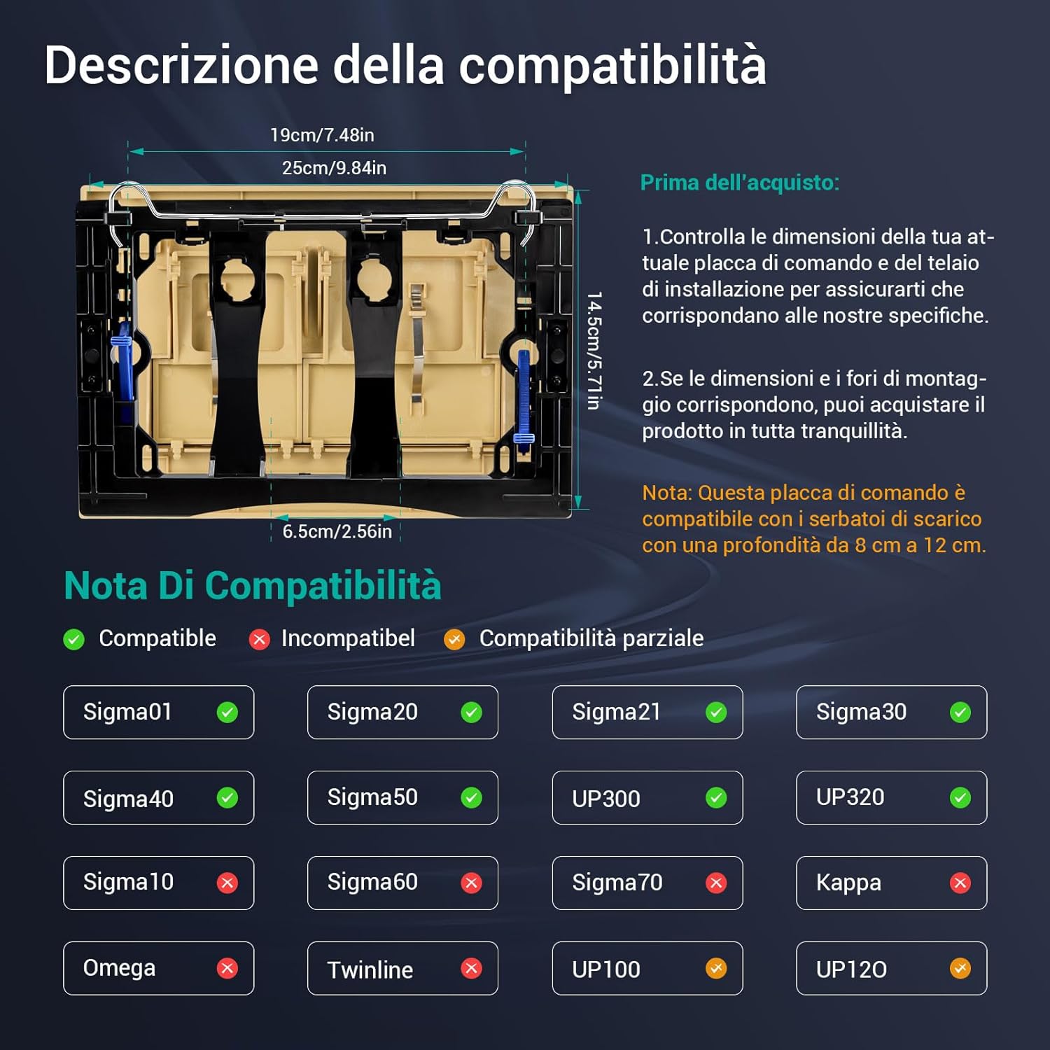 Empyreal Placca di Controllo Doppio Scarico - immagine 6