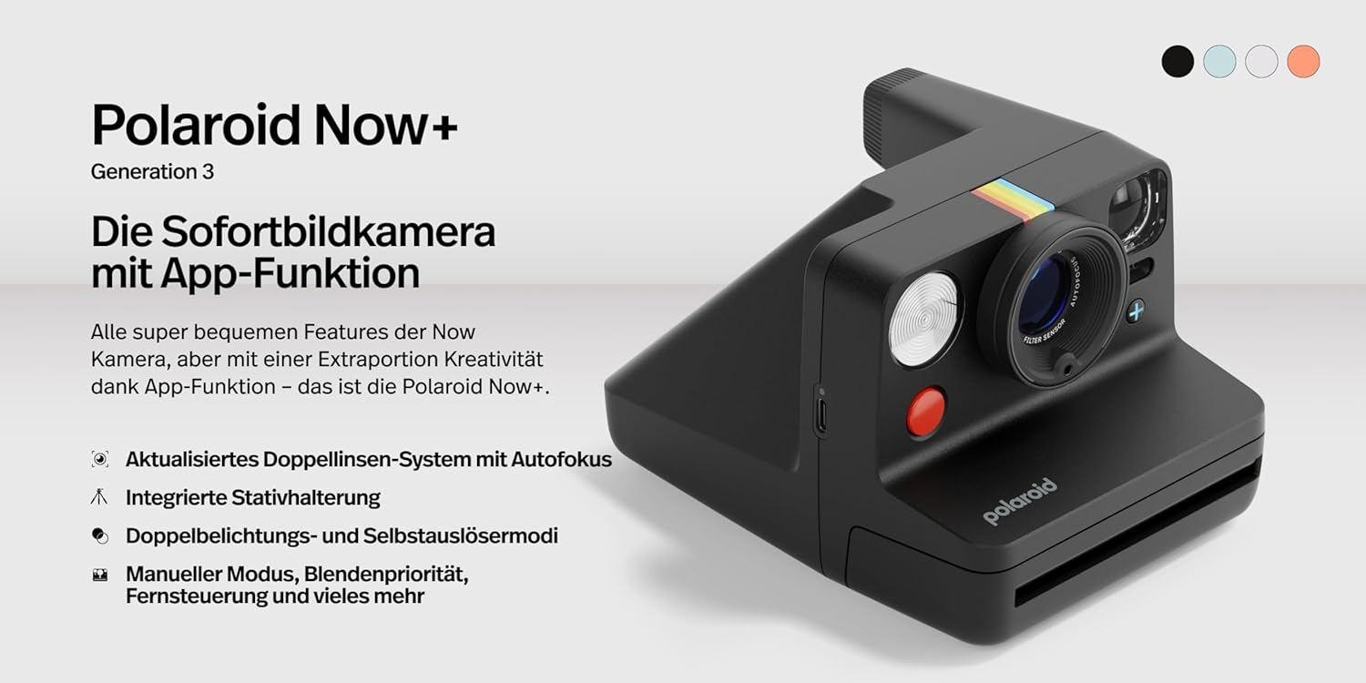 Polaroid NOW+ Gen3 - Fotocamera Istantanea Bluetooth - immagine 2