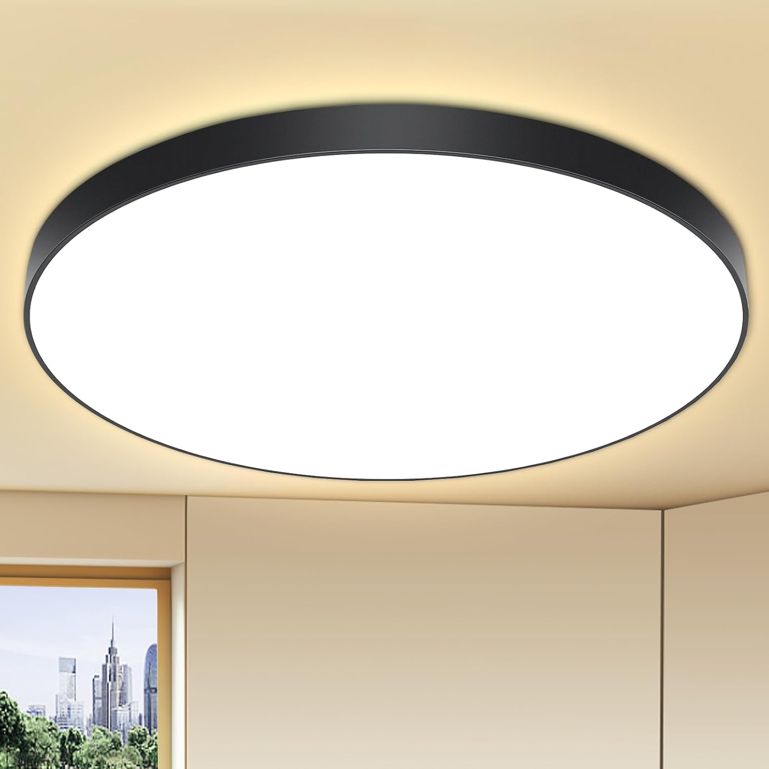 Plafoniera LED Soffitto 24W Rotonda Ø28CM - immagine 1