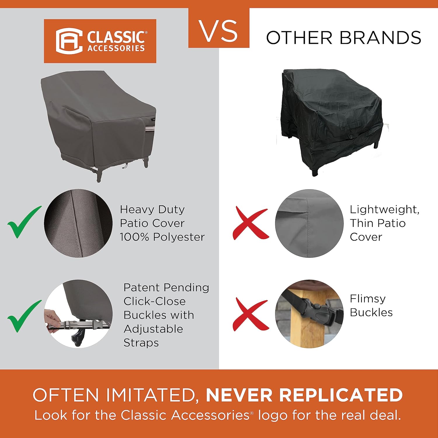 Classic Accessories Copertura Divano Componibile a V - immagine 2