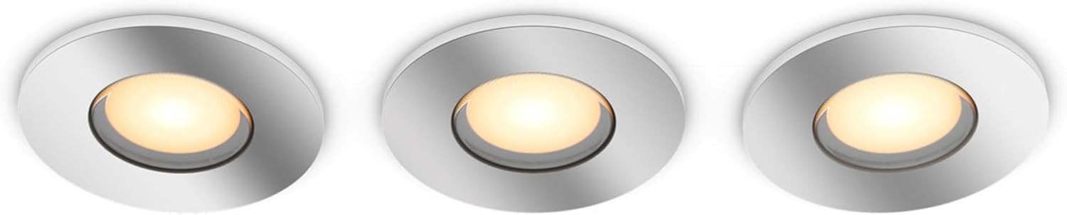 Philips Hue White Ambiance Adore - Set 3 Faretti Cromati - immagine 2
