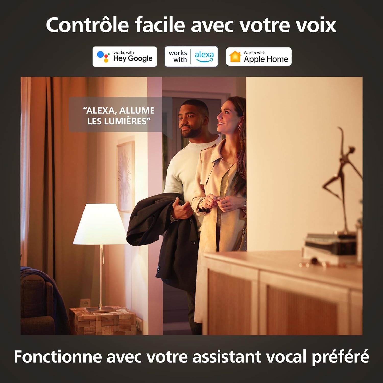 Philips Hue White Ambiance Adore - Set 3 Faretti Cromati - immagine 7