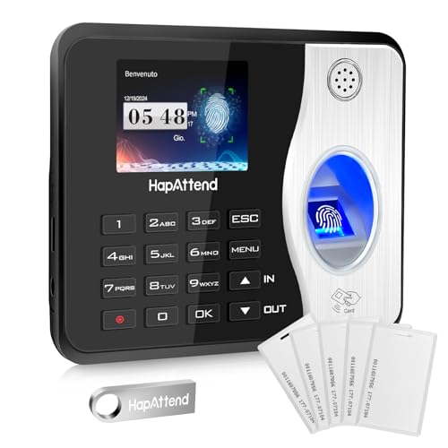 HapAttend Rilevatore Presenze Impronte Digitali