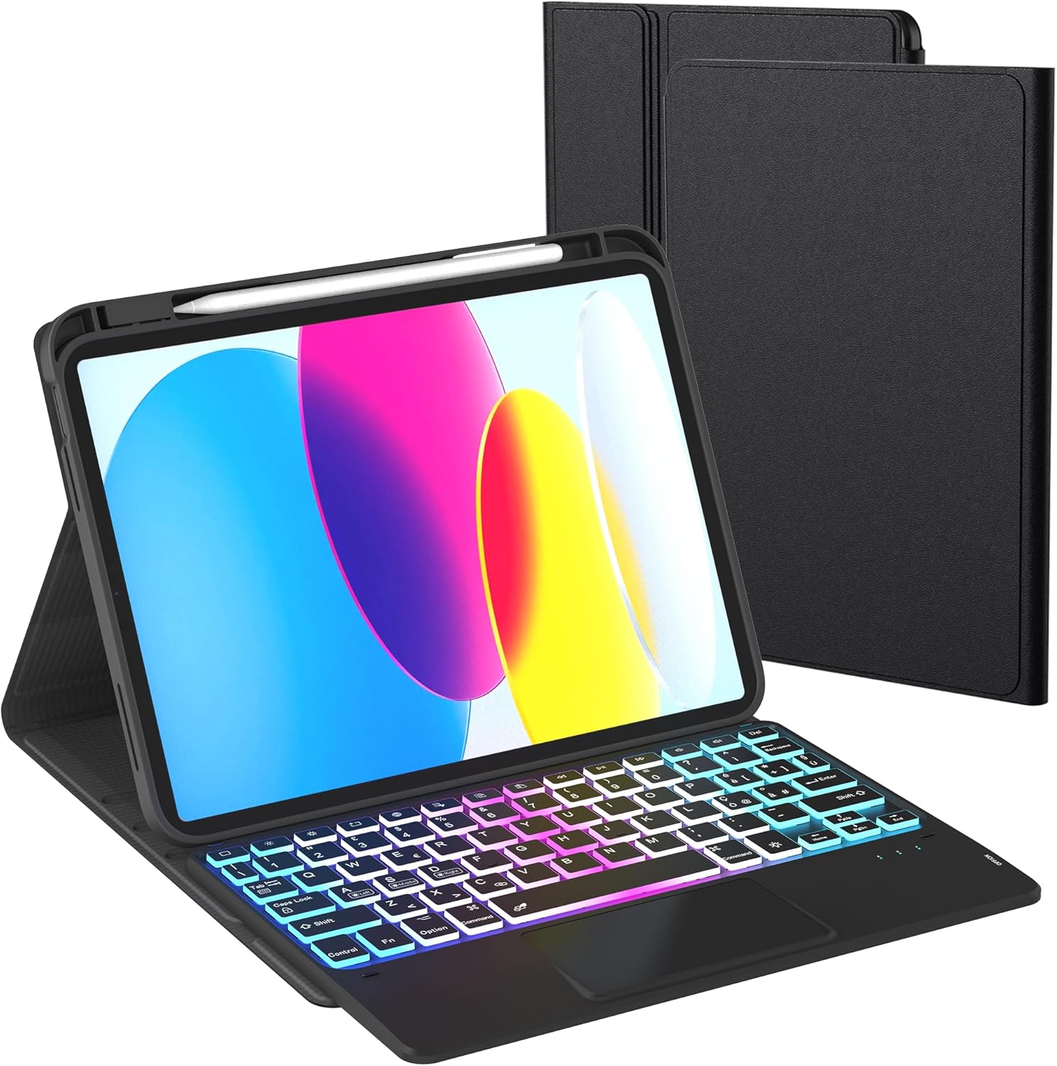 Custodia con Tastiera per iPad 10.9 (10ª Gen) / 11 (11ª Gen) - immagine 1