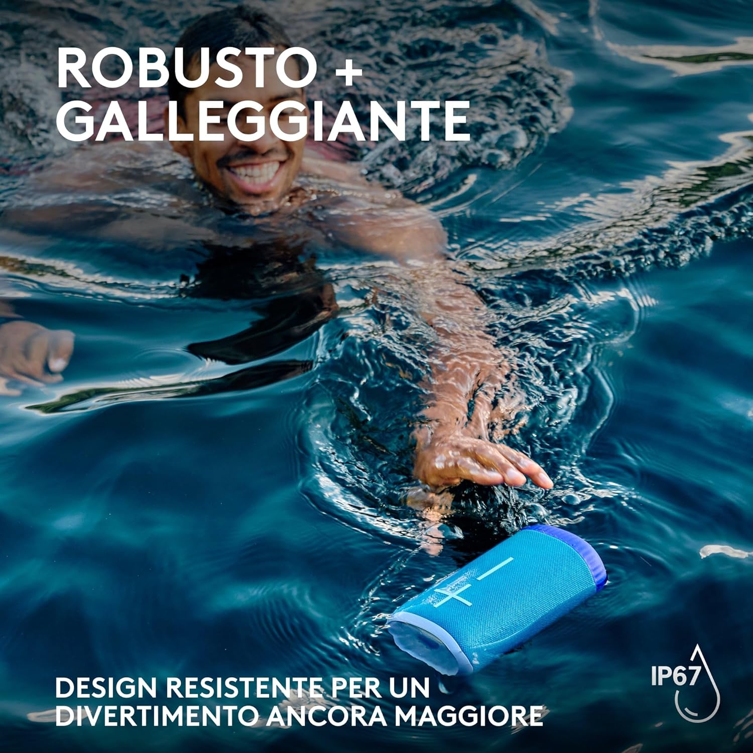 Ultimate Ears EVERBOOM - Altoparlante Bluetooth Portatile, Blu - immagine 5