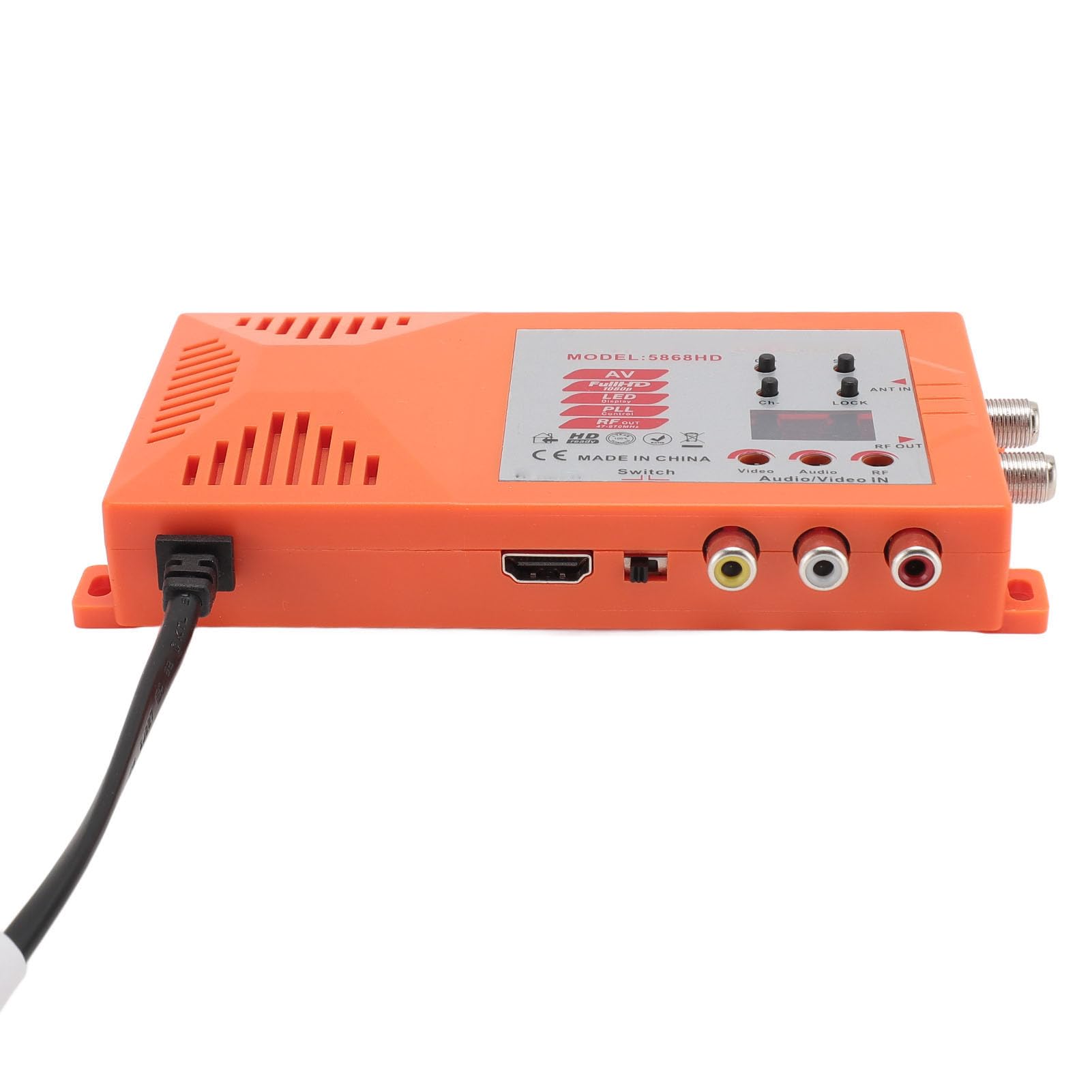 Modulatore RF HD a AV Plug and Play 100-240V