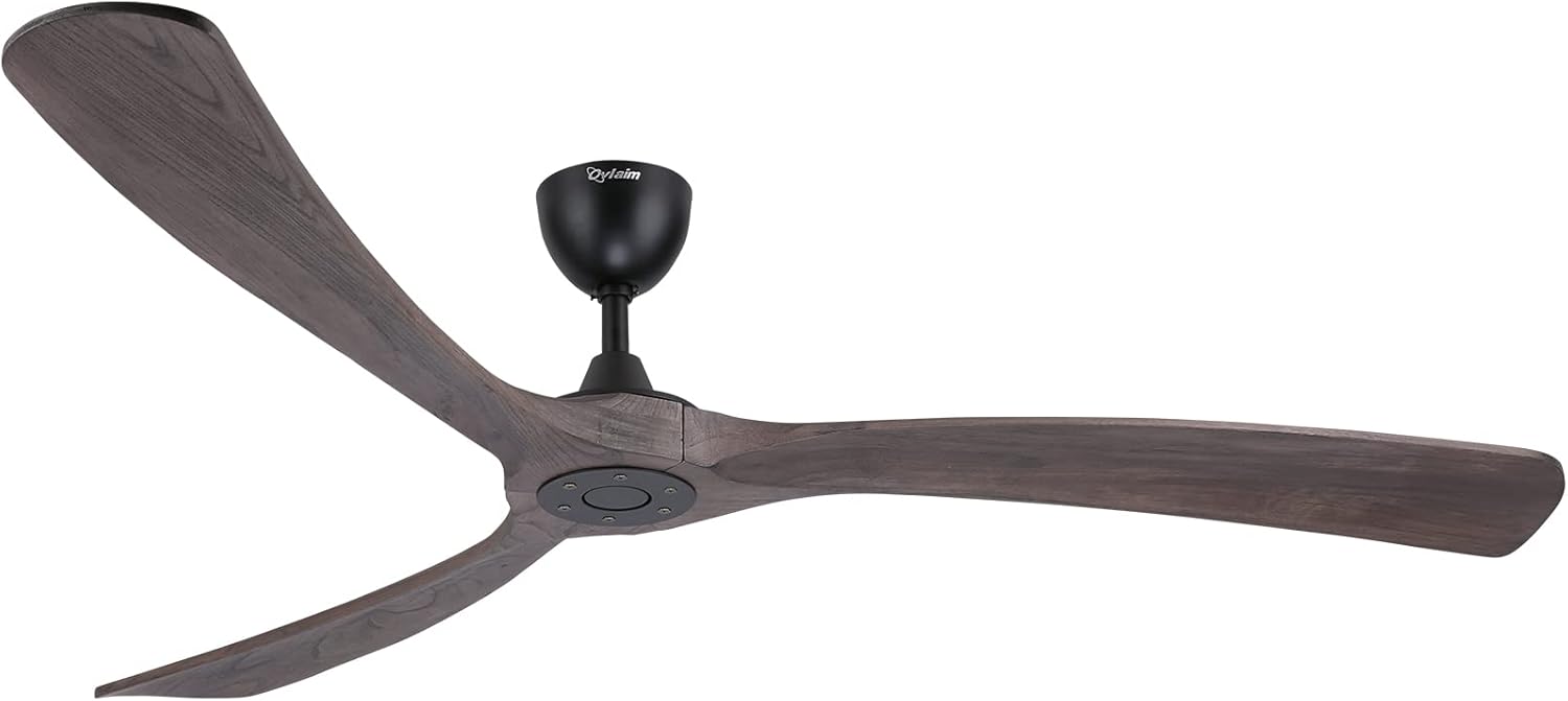 Ovlaim Ventilatore da Soffitto con Telecomando 183cm